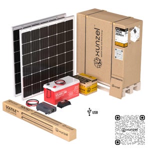 Kits energ a solar aislada Leroy Merlin