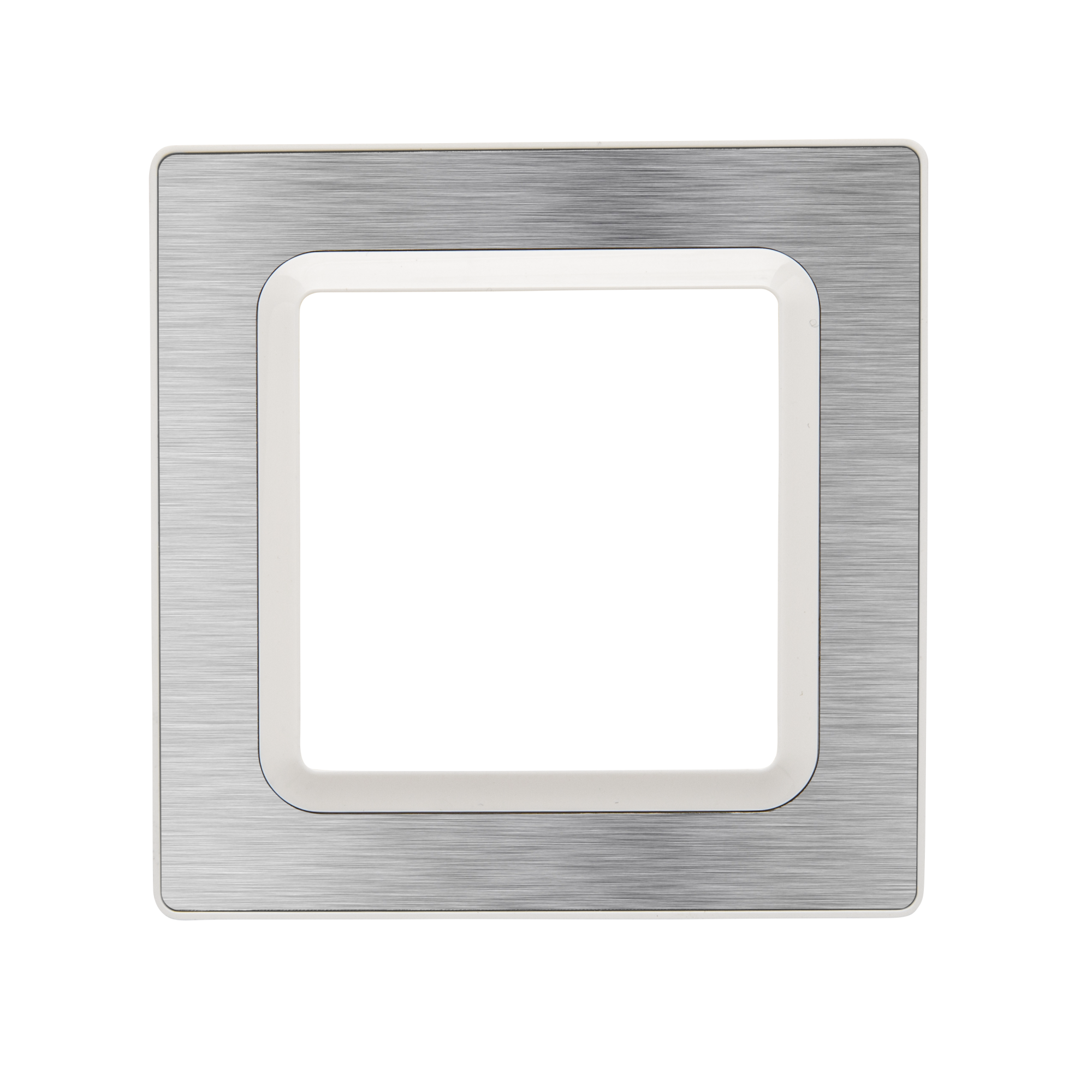 Interruptor completo lexman luxia metal blanco