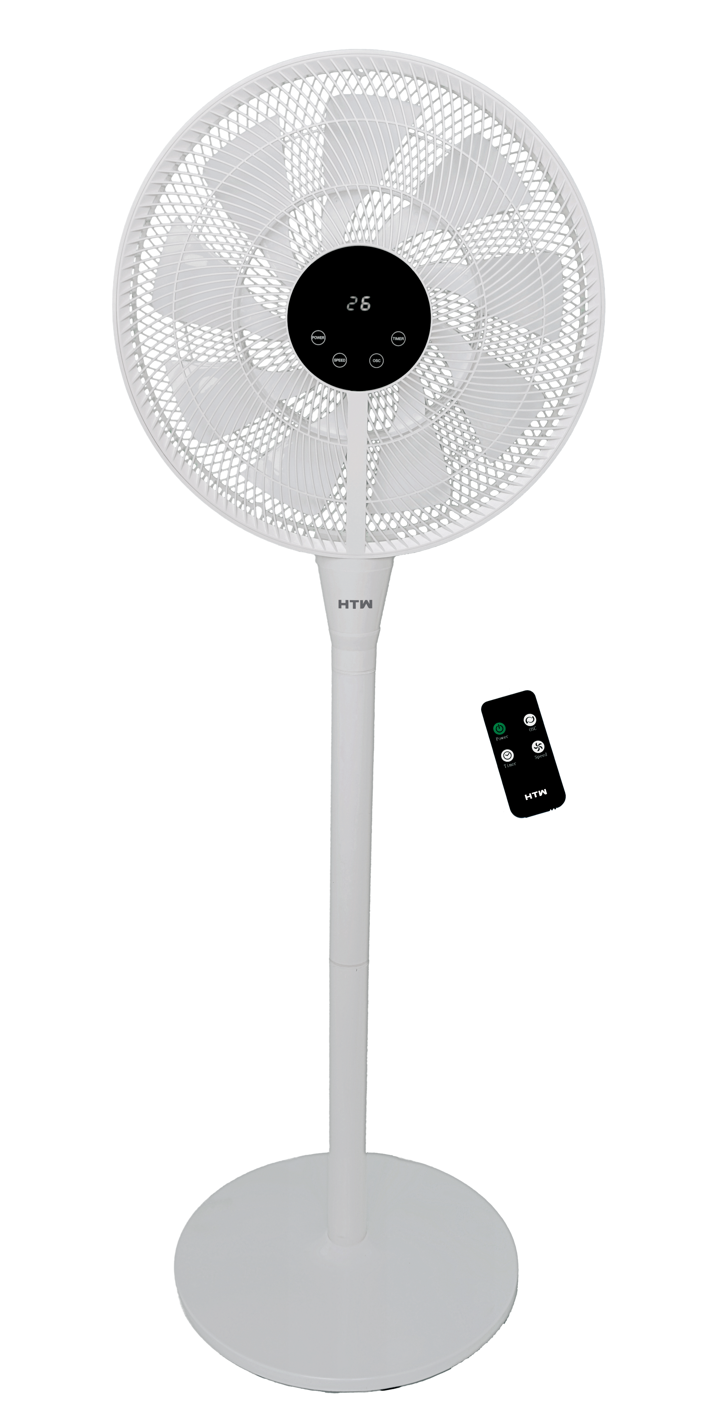 Ventilador de pie motor dc htw vp-25ym 25w