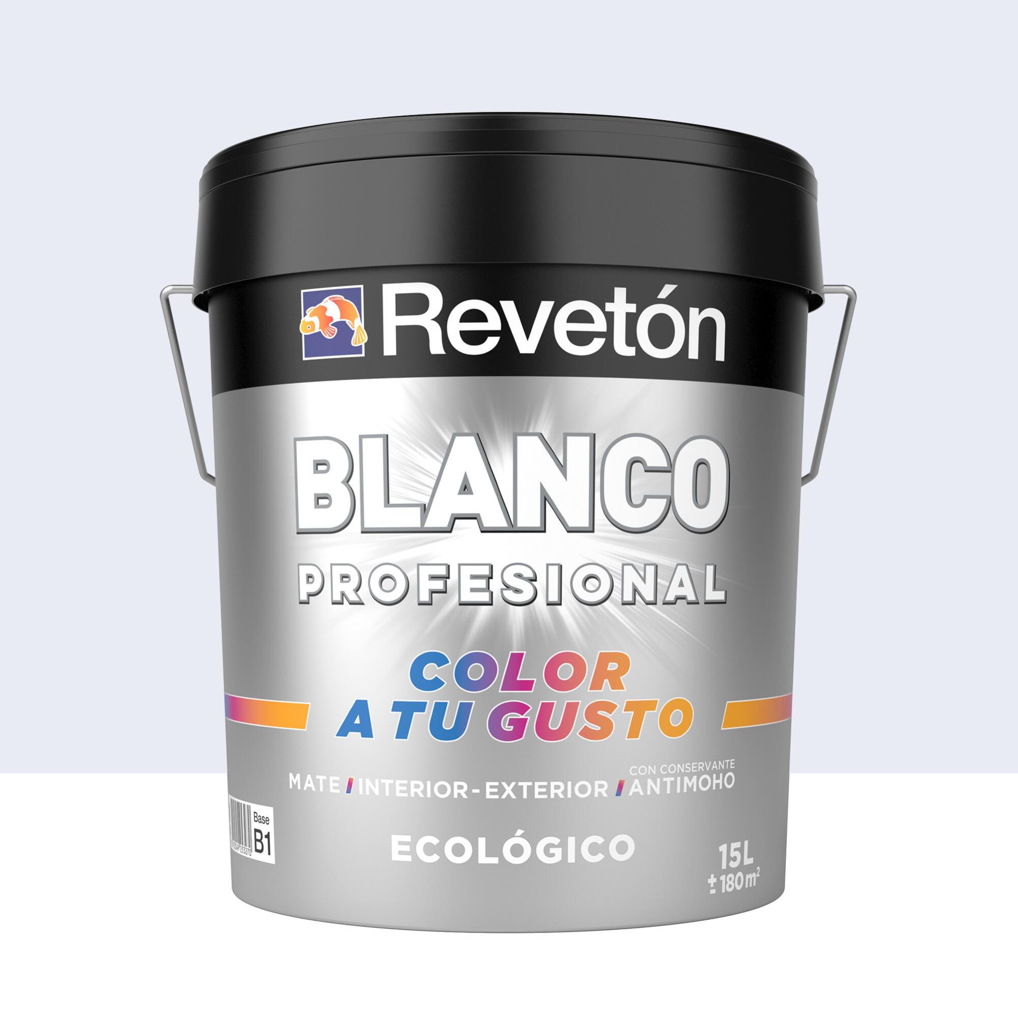 Pintura interior revetón color a tu gusto lila pastel muy luminoso mate 15l