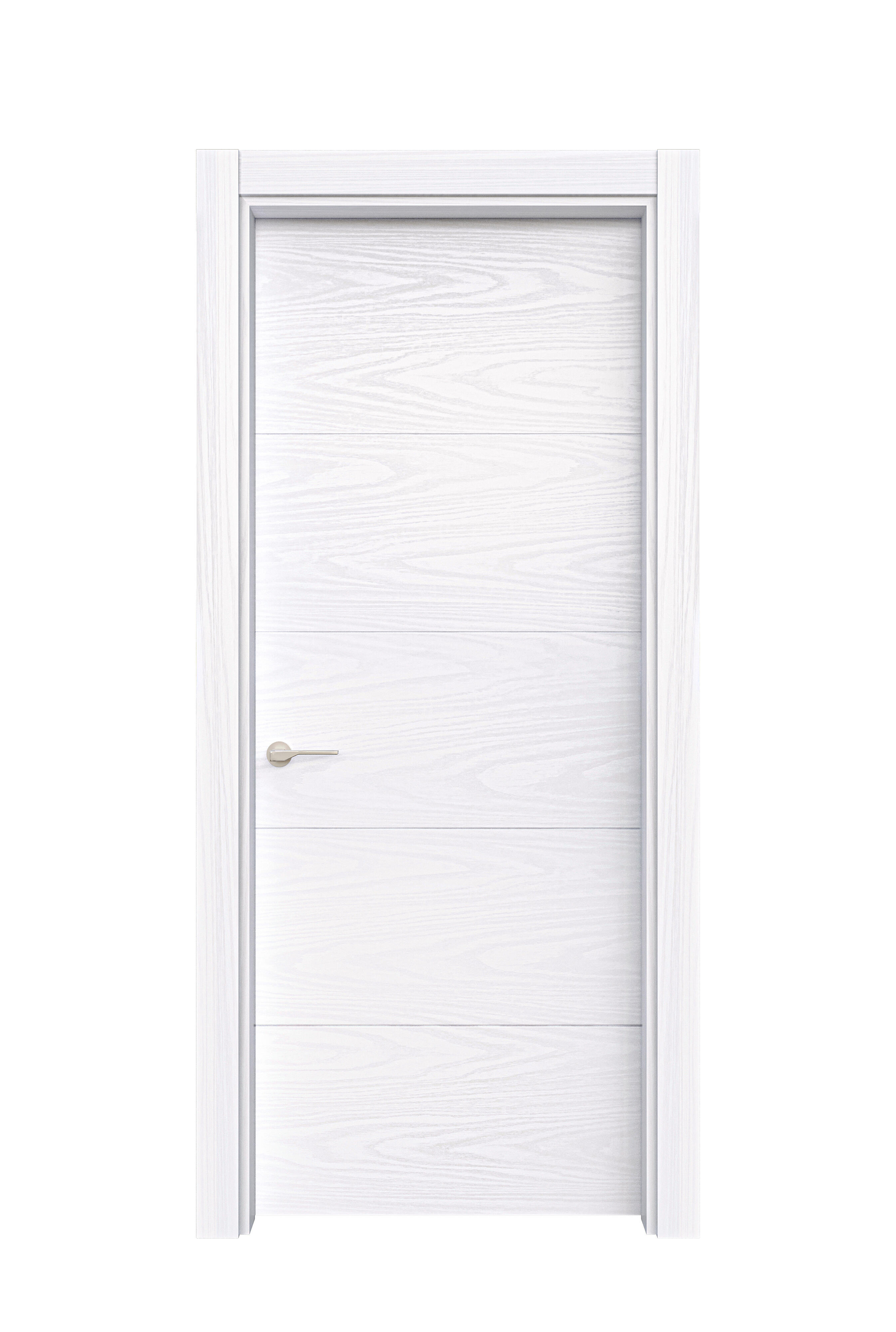Puerta interior abatible lucerna lagos blanco derecha 90x30 62.5cm