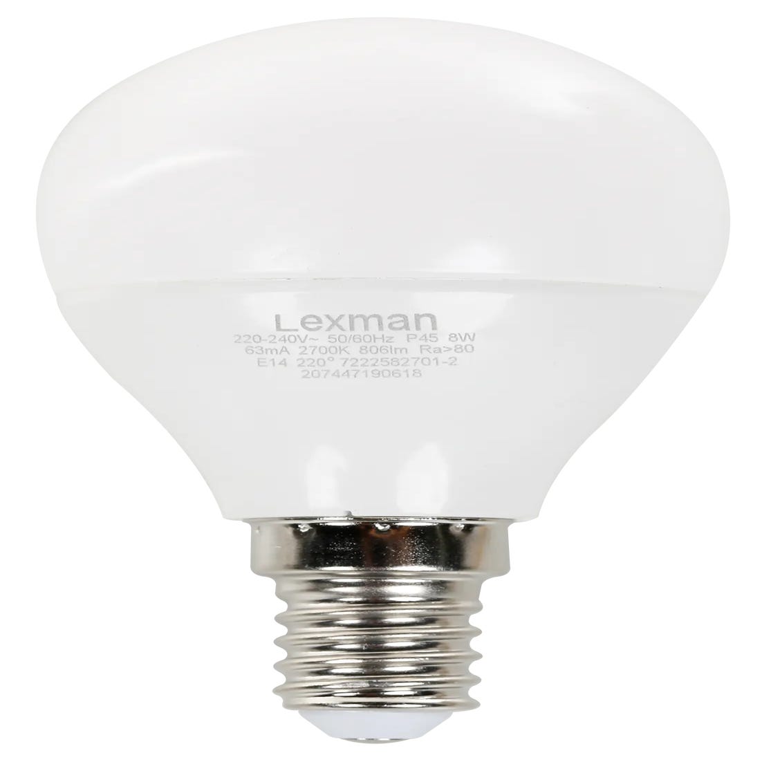 Bombilla LED universal pera E14 LEXMAN luz e intensidad regulable