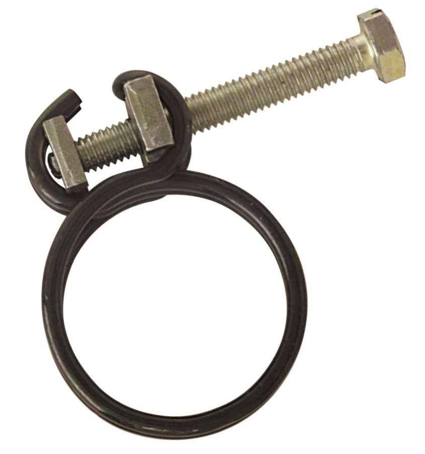 Collier de serrage double fil pour tuyau spiralé en acier