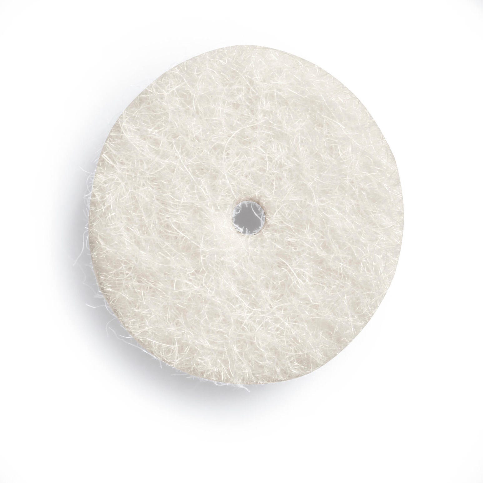 Roue de polissage – 1 disque de polissage en feutre doux 100 x 25 mm Beige  : : Bricolage