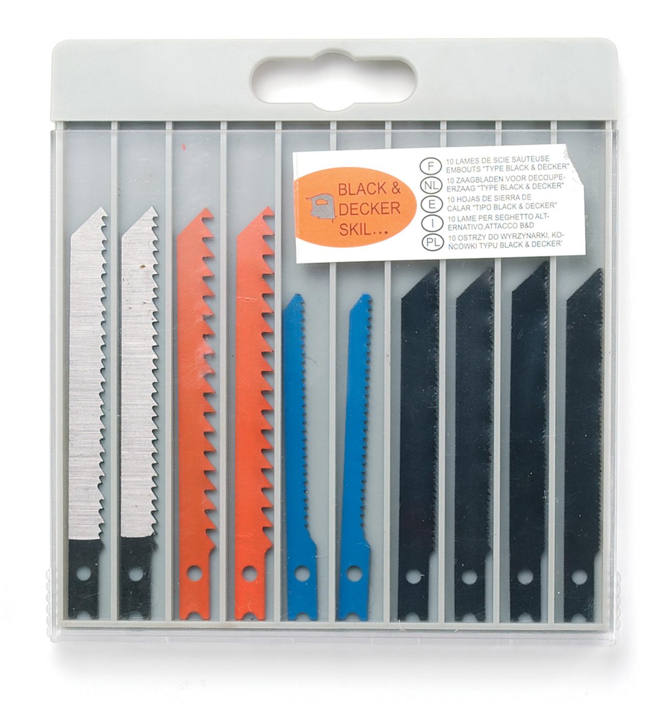 Lot de 60 lames de scie sauteuse Lame de scie sauteuse professionnelle