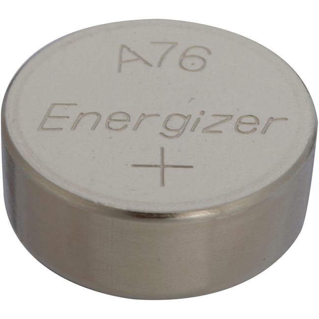 Pile bouton LR44 - V13GA - pile alcaline A76 Energizer 1,5V - par 2