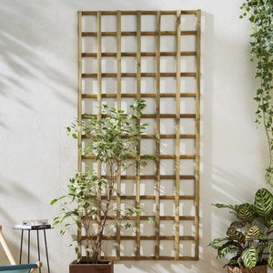 Bac à fleurs en bois rectangulaire 80 x 30 cm Bambou - Forest Style