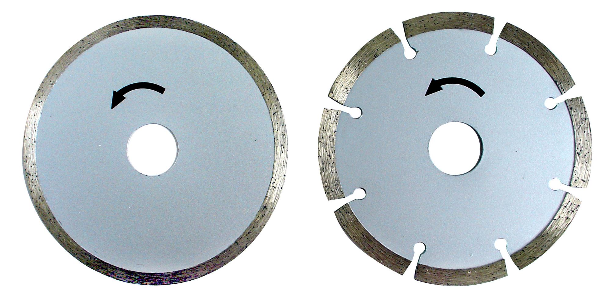 Lot De 2 Disques Abrasifs Diamantés 125mm Extra Speed Double Rangée - Pour Béton, Pierre, Granit & Maçonnerie - Alésage 22,23mm