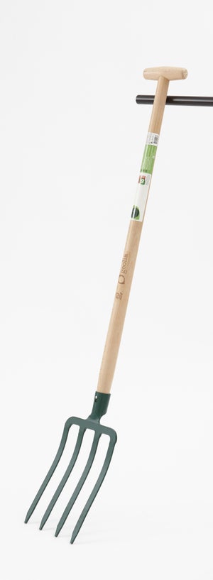 Fiskars - Fourche à bêcher Xact™ L acier L.120 x l.19 x H.7,5 cm - Gamm vert