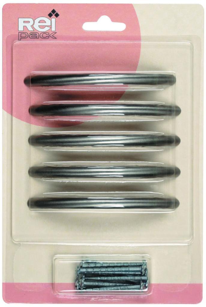Lot De 4 Poignées De Meuble Zamak Chromé DT2000 - Entraxe 96mm - Neuves