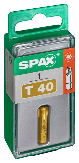 Embouts de vissage Torx - SPAX® BIT T-STAR - T40 - par 5