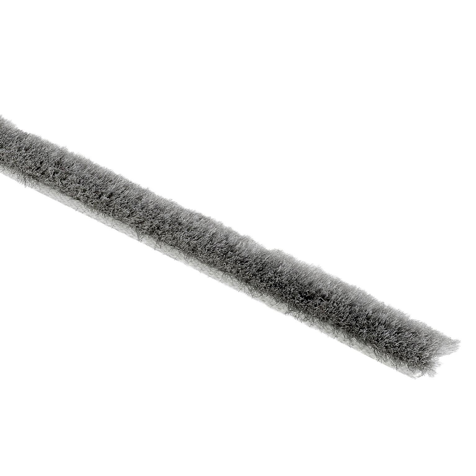 Joint brosse plastique pour porte coulissante HETTICH, h. 7 mm