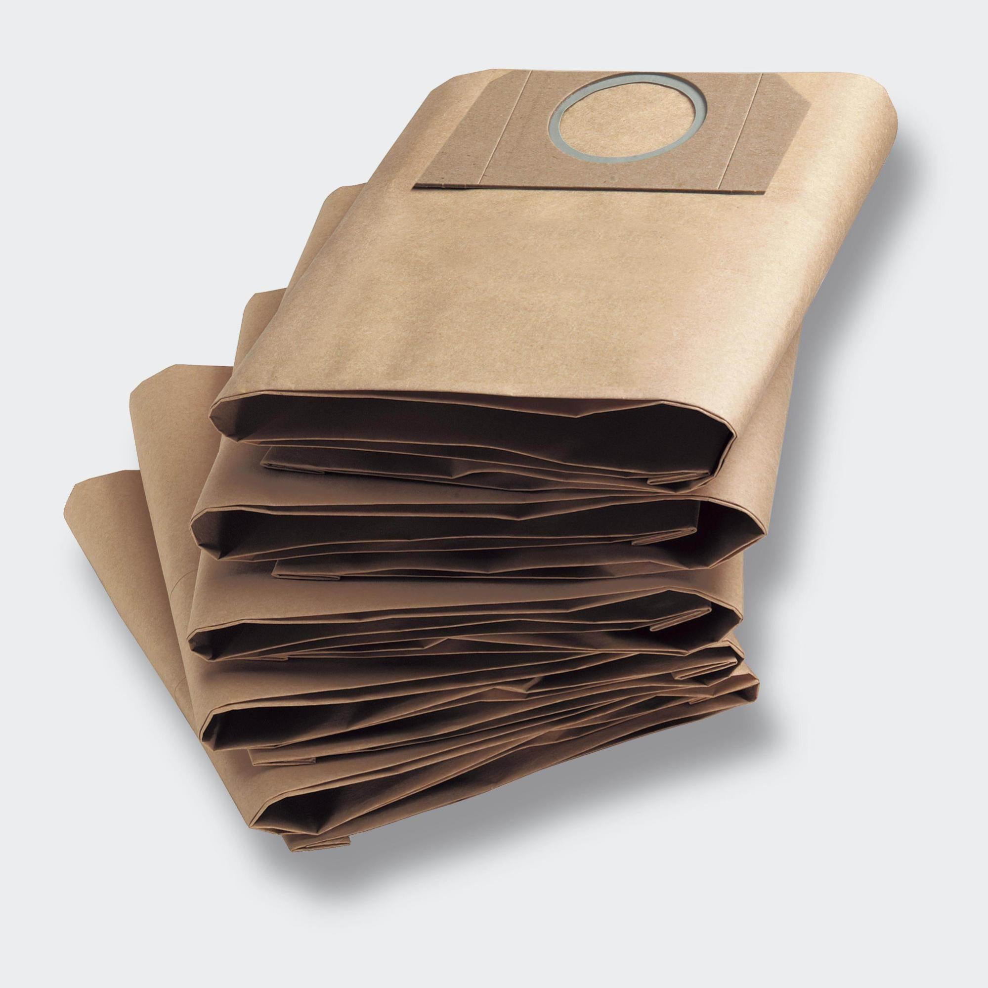 Sacs Aspirateur pour Kärcher WD2, lot de 8 sacs filtrants en papier Sacs  filtrants Premium pour