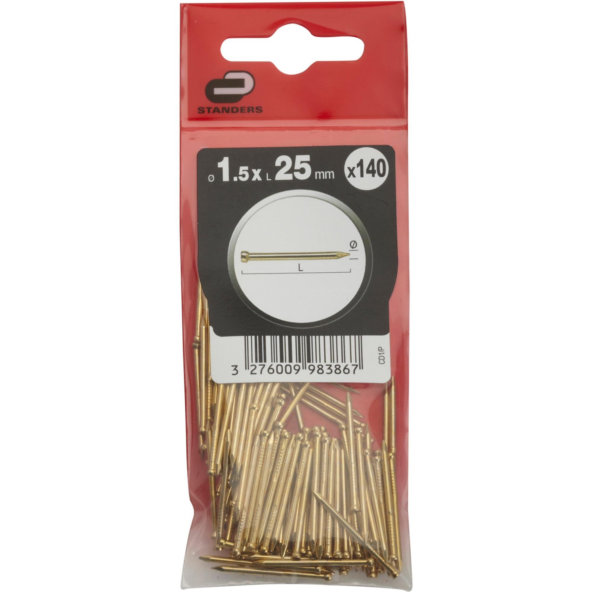 Clous Ronds d'Ameublement Décoratifs - Lot de 1000 - 11 mm