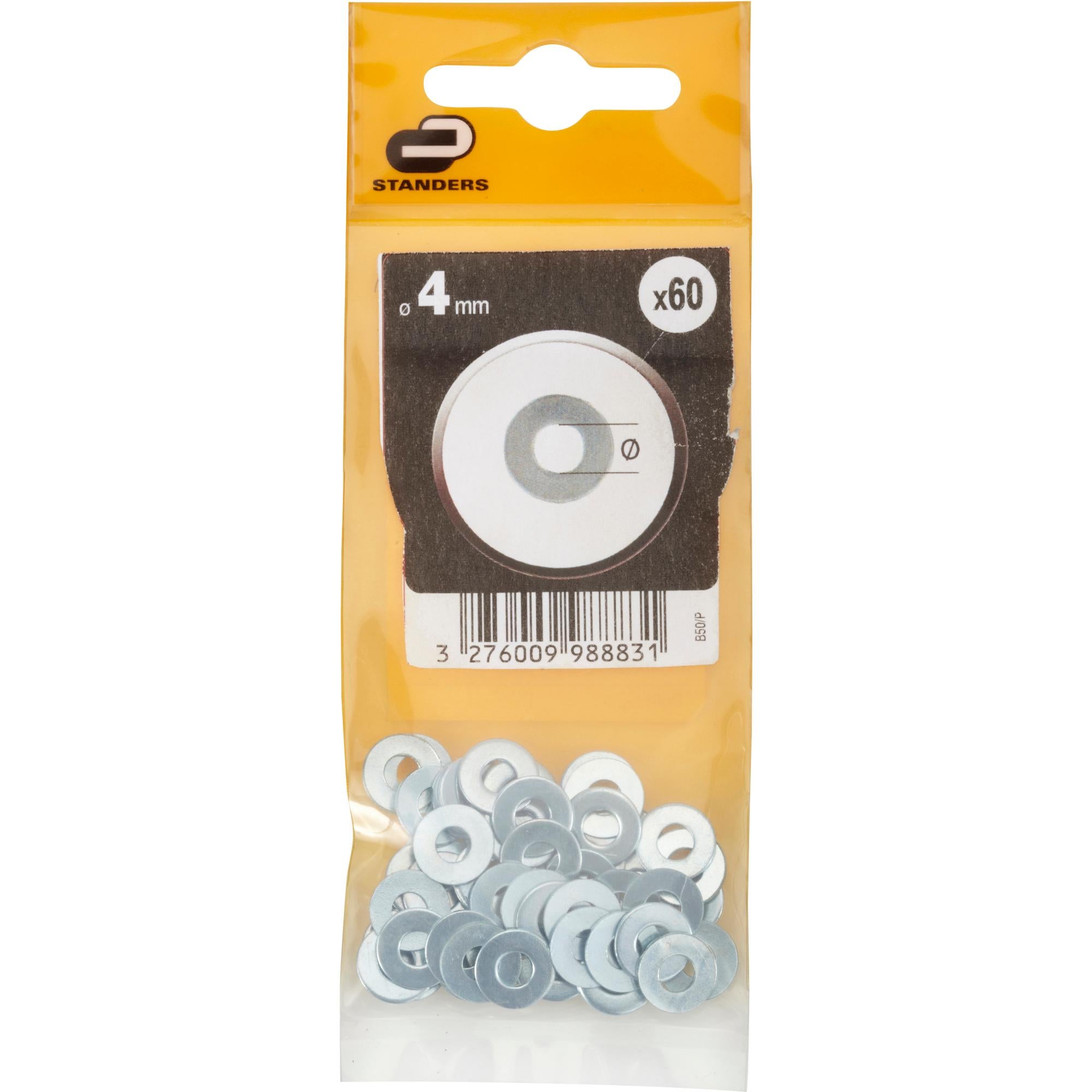 Rondelle Acciaio Grade 2 25 Rondelle Parafango 5/8 X 3 Pollici - Zincate, Acciaio, Per Fai-da-te E Meccanica Rondelle 5/8 X 3