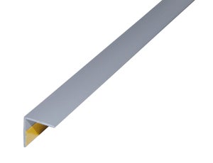 Cornière PVC 100x60 ép2.5, longueur 2.50 m Gris RAL7016