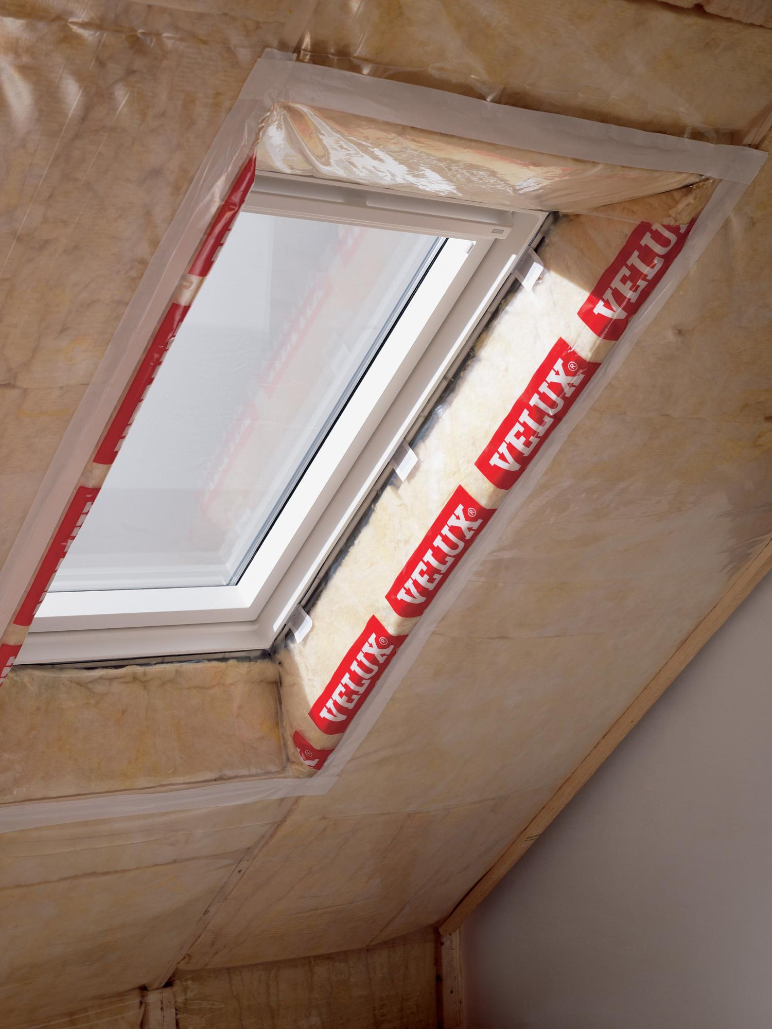 Raccord fenêtre de toit pour fenêtre de toit VELUX Bbx mk08 0000, blanc