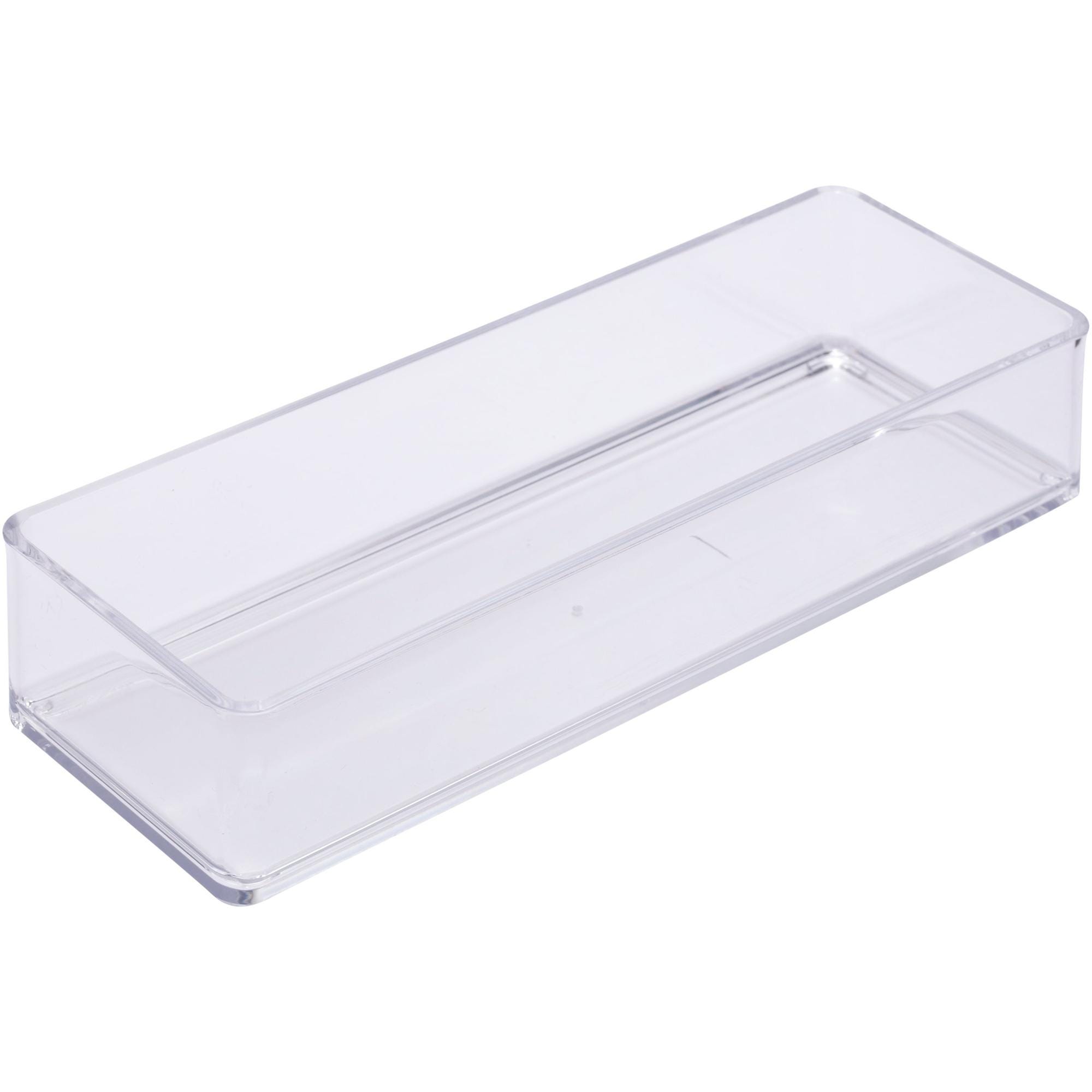 Boîte à produits avec séparateurs majus en verre acrylique transparent -  RETIF
