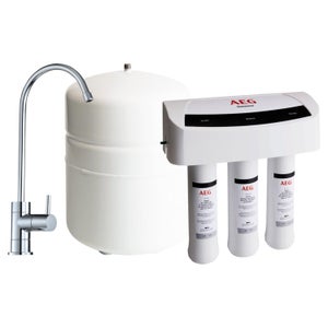 Set complet système de filtre à eau en 4 étapes pour la génération d'eau  potable et sûre à boire : : Cuisine et Maison
