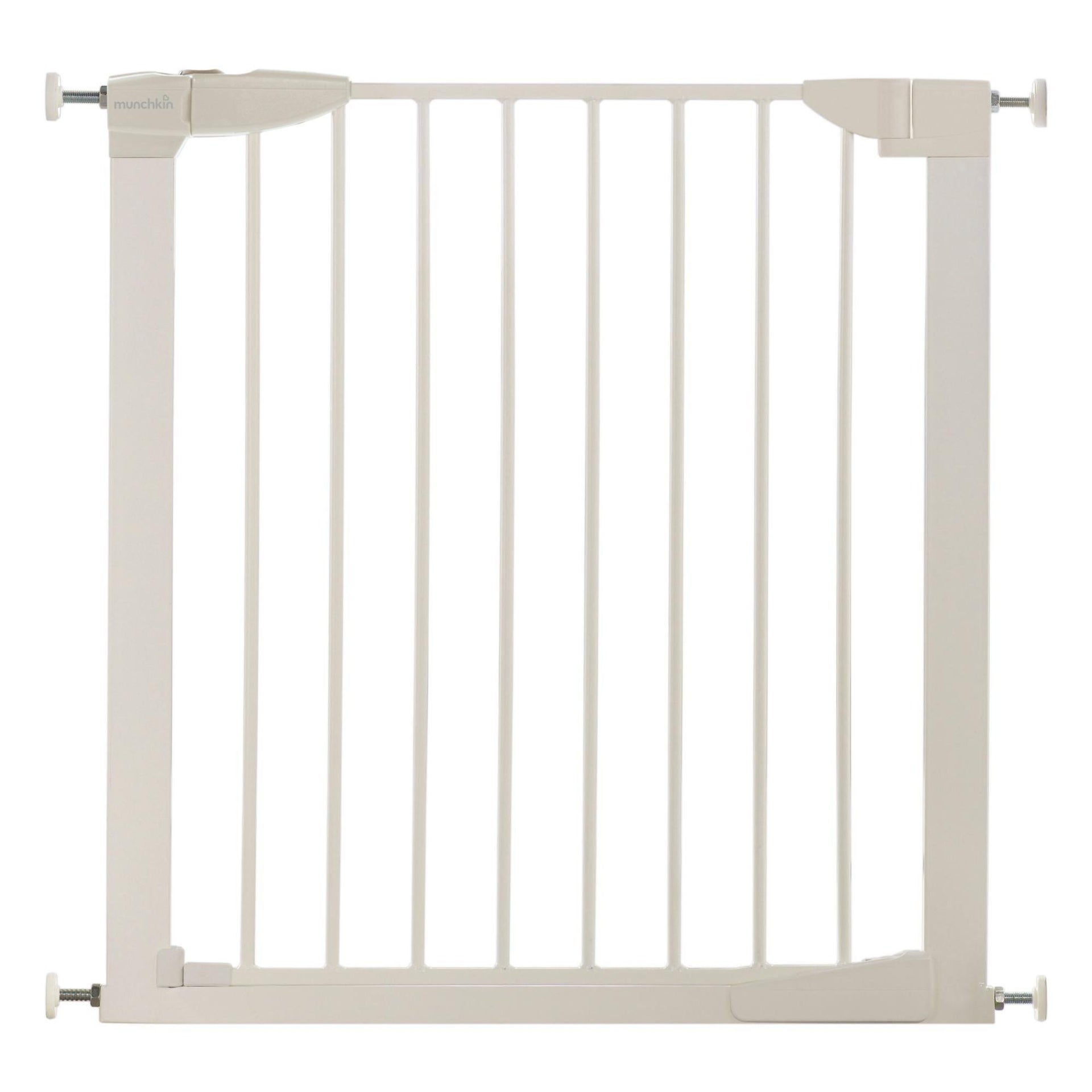 Barriere De Securite Enfant Munchkin Portillon Automatique Metal L 76 cm Leroy Merlin