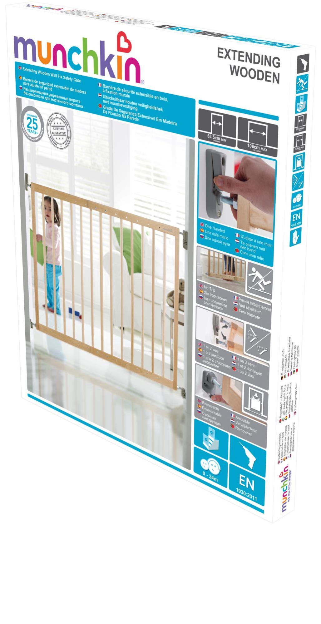 Barriere De Securite Enfant Munchkin Pivotante Manuelle Bois L 63 5 106cm Leroy Merlin Barriere De Securite Enfant Munchkin Pivotante Manuelle Bois L 63 5 106cm Leroy Merlin