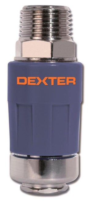 DEXTER - Kit de 8 accessoires pour compresseur - Pour gonflage - Pour  peinture - 3 Raccords
