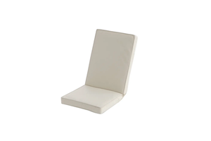 6 x Coussin pour chaise fauteuil de jardin 50x50x55cm - coussin de chaise  extérieur/intérieur Anthracite