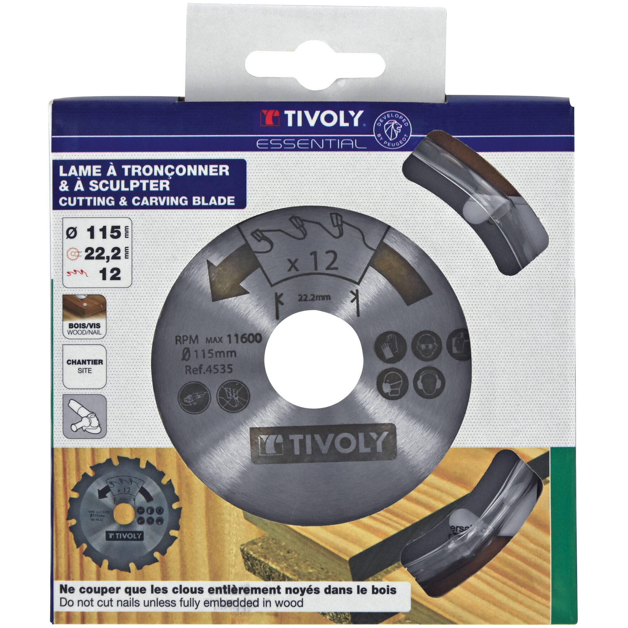 Découpez le bois avec votre disqueuse & les disques TIVOLY !, Découvrez  les disques Tivoly et leurs avantages sur :  By  Tivoly