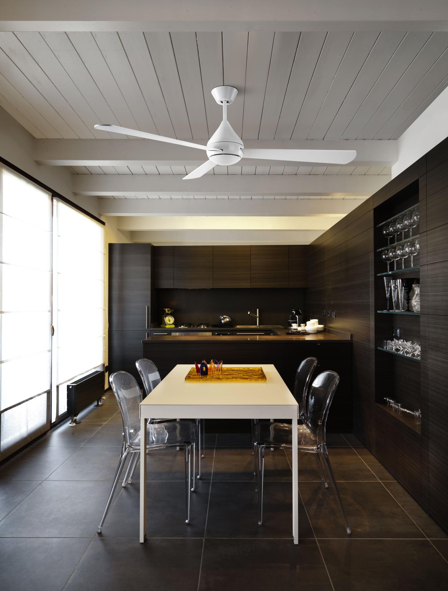 Ventilateur Tupai LEDSC4, gris Leroy Merlin