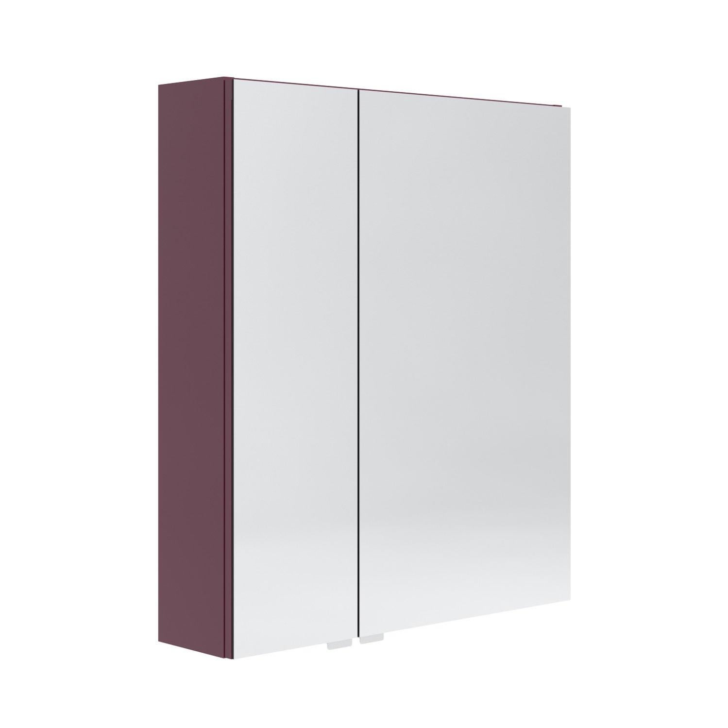 Armoire de toilette l. 60 cm, aubergine Opale Leroy Merlin