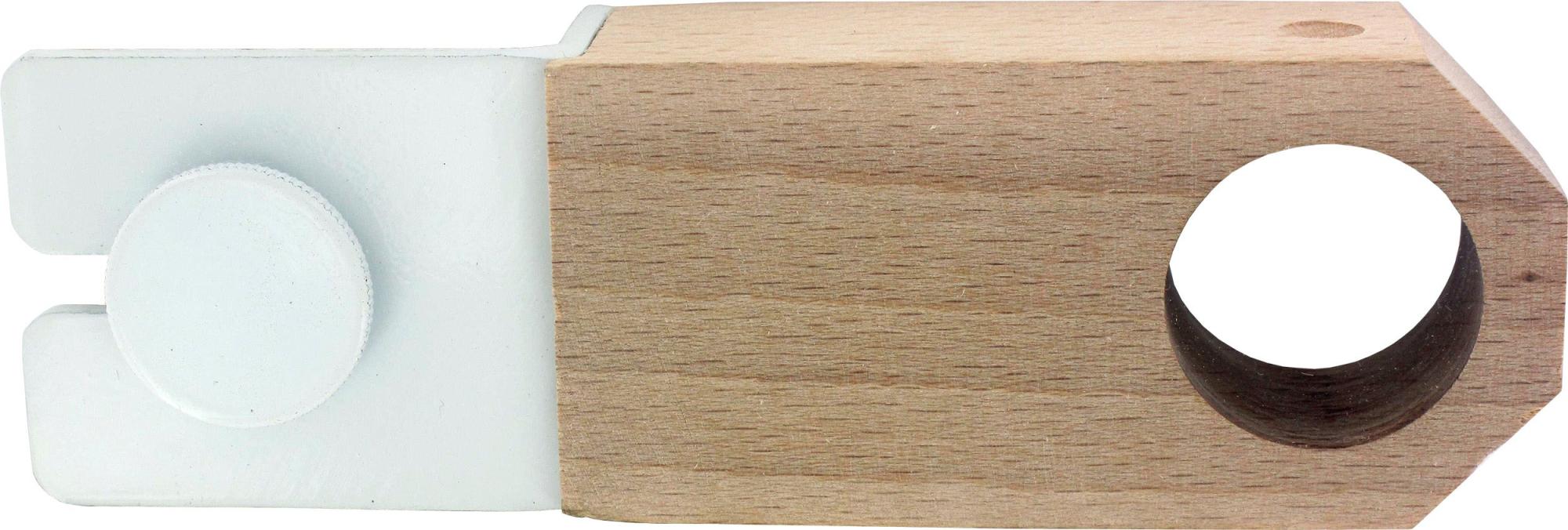 4 Supports De Tringle à Rideau Sans Perçage - Auto-adhésifs, Pour Salle De Bain, Noir