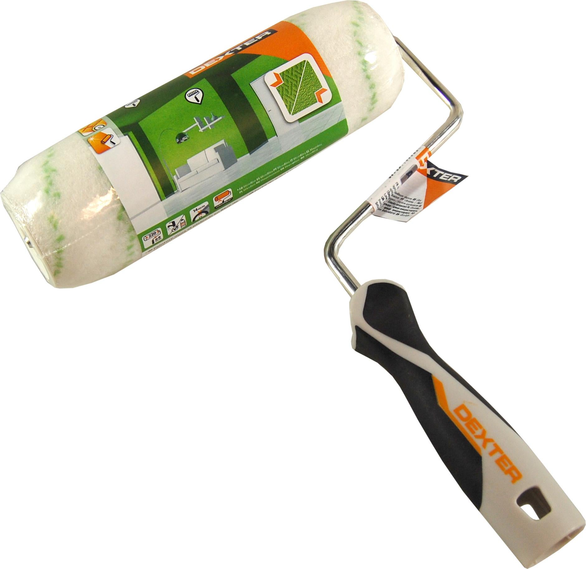 Rouleau toute peinture pour mur et plafond, DEXTER, l.220 mm Leroy Merlin