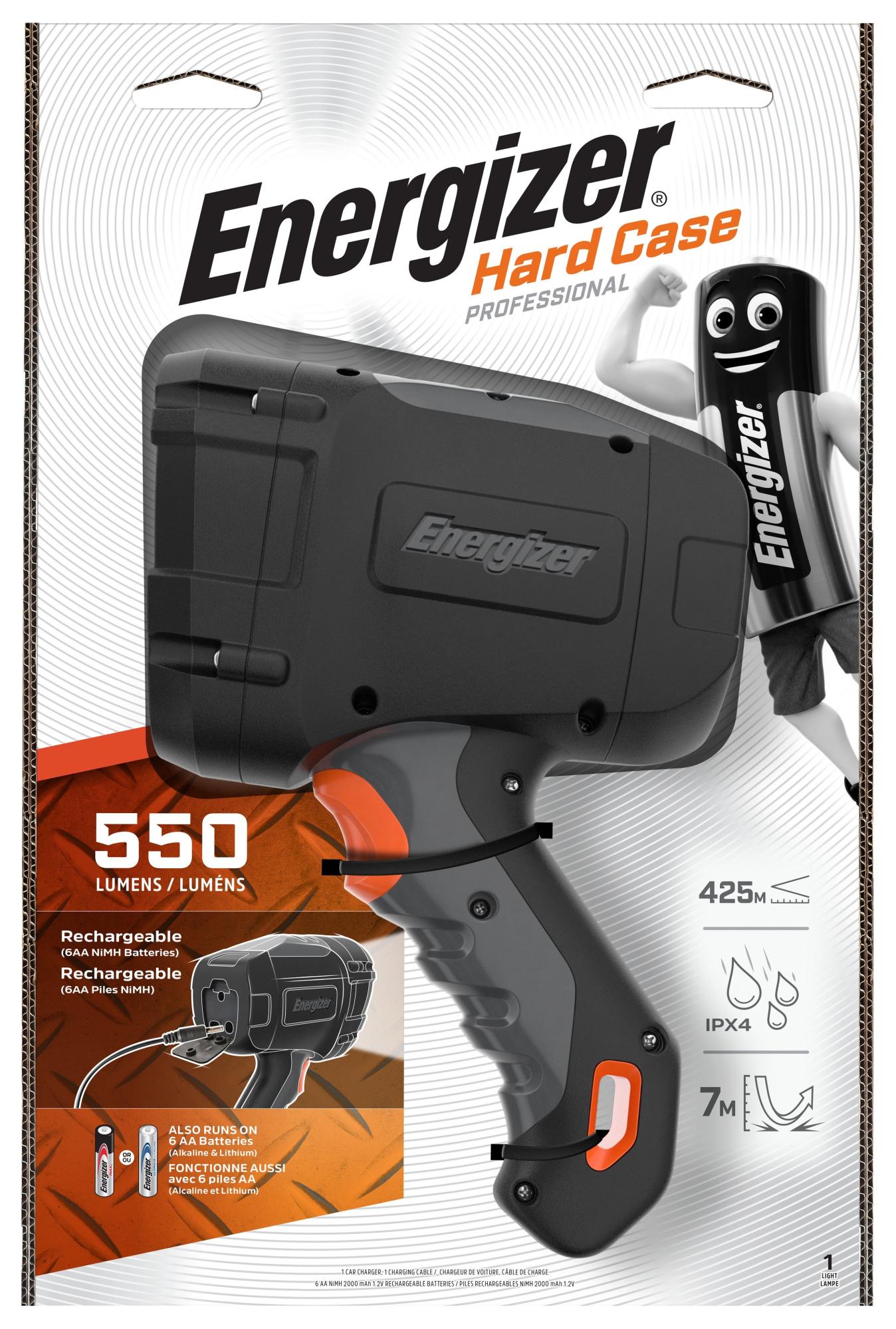 Phare rechargeable Hard Case Professional Energizer