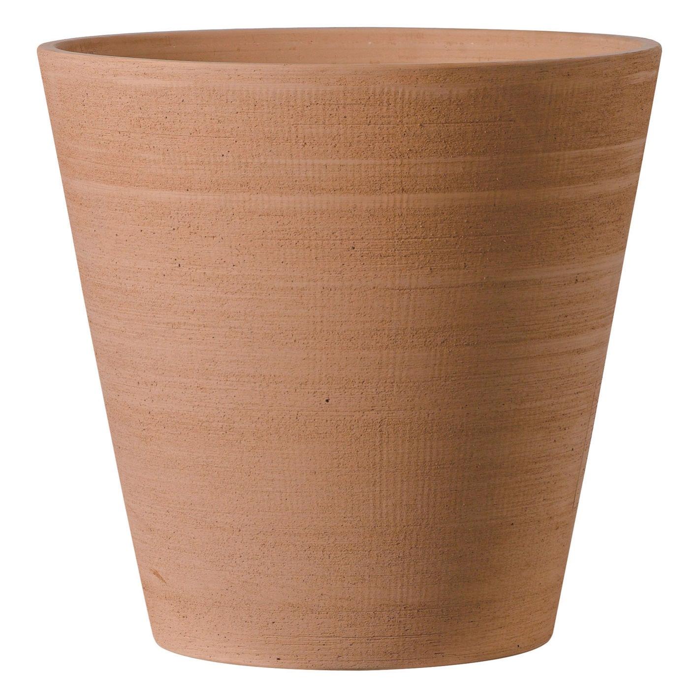Pot terre cuite DEROMA Diam.43 x H.41 cm terre cuite claire Leroy Merlin