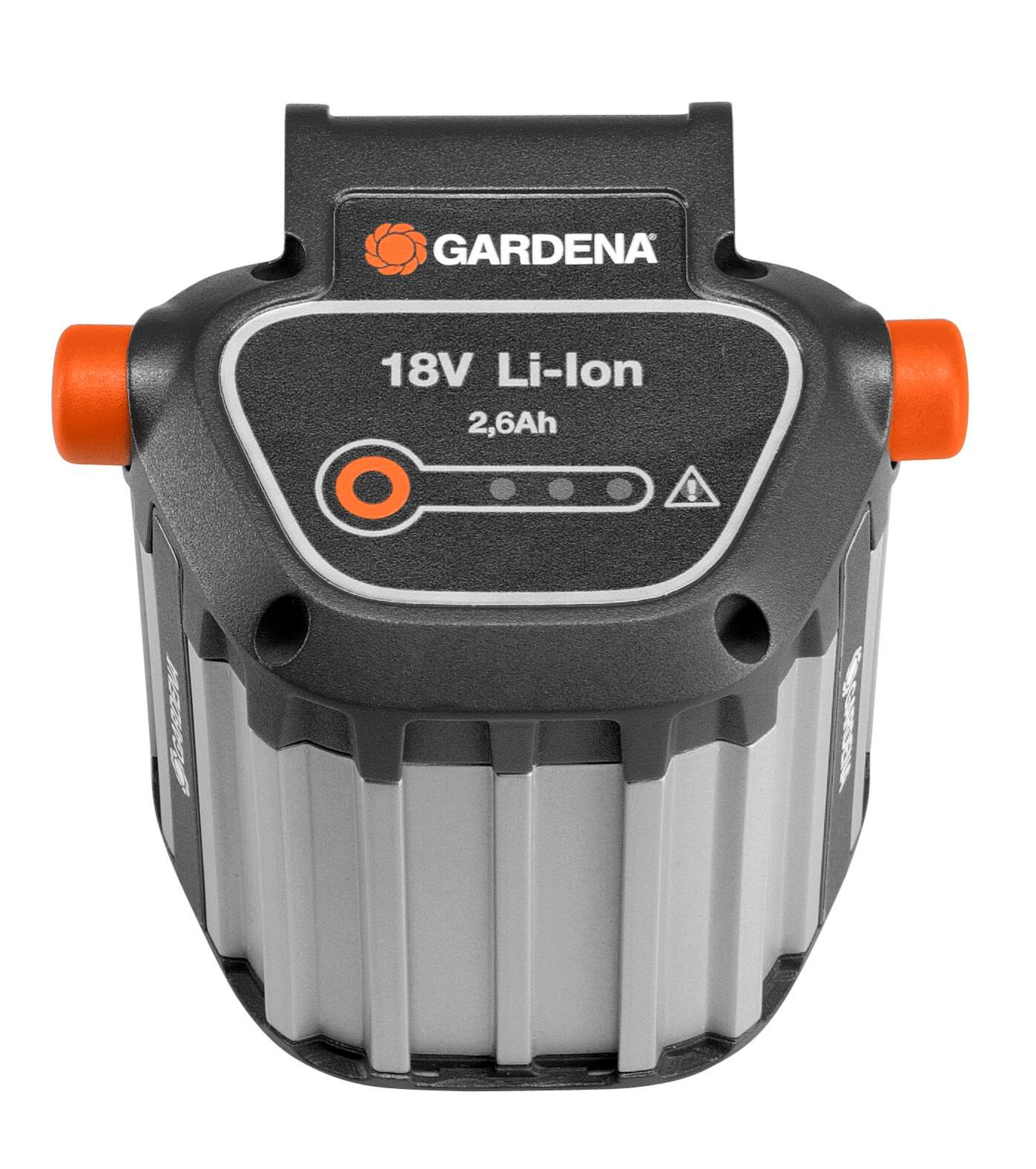 Trade-shop Li-Ion Batterie 18v 4000mah pour Gardena Batterie-tronçonneuse CST 2018-li 