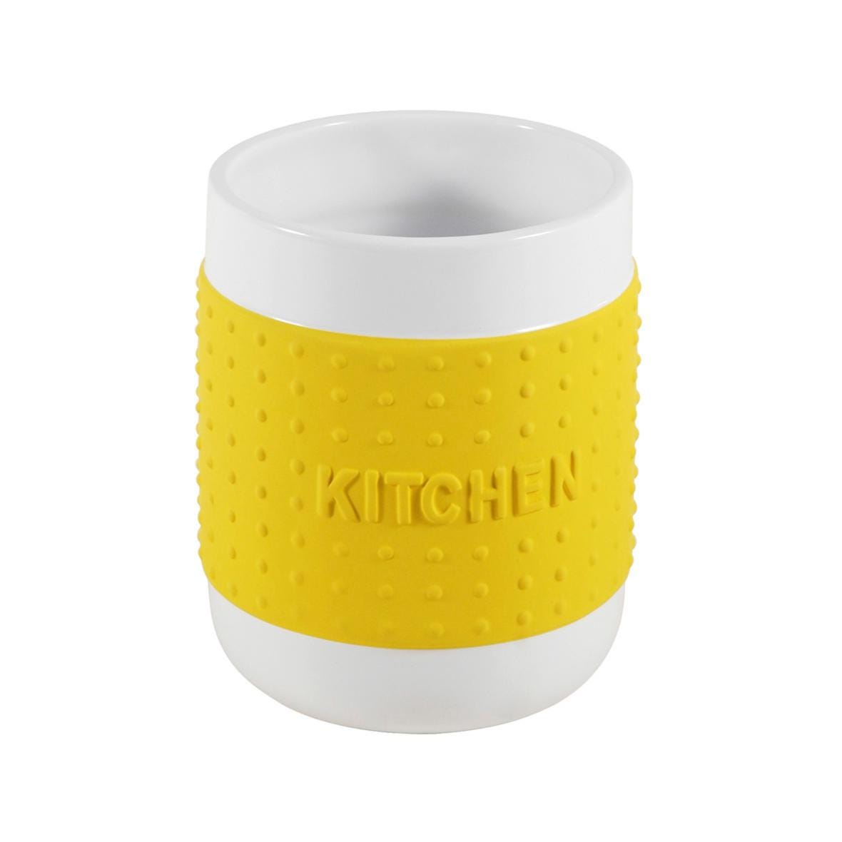 Caisse de rangement pliable en plastique jaune Roodoudou - Le petit Souk Caisse de rangement pliable en plastique jaune Roodoudou - Le petit Souk