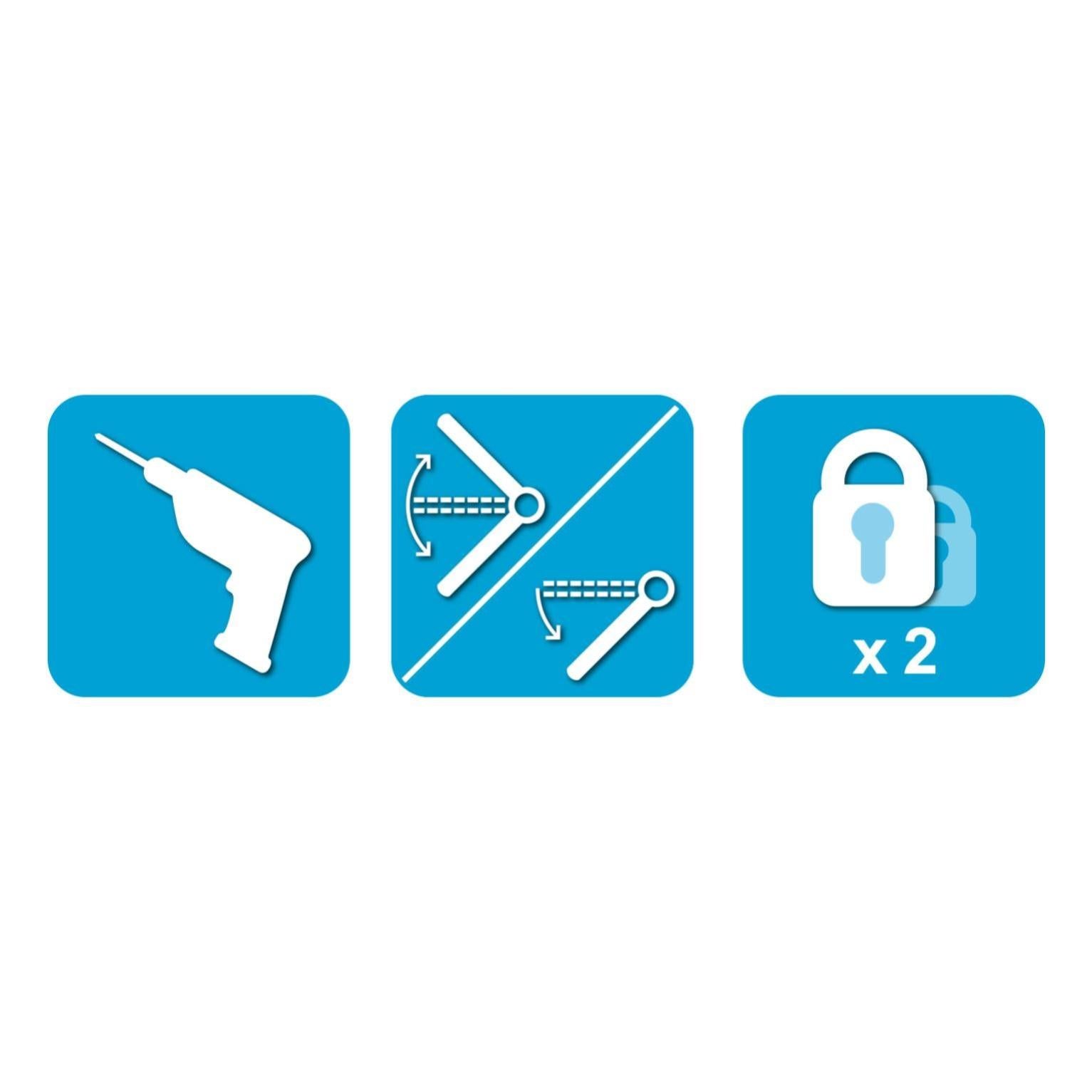 Barriere De Securite Enfant Munchkin Pivotante Semi Auto Metal L 64 5 102cm Leroy Merlin