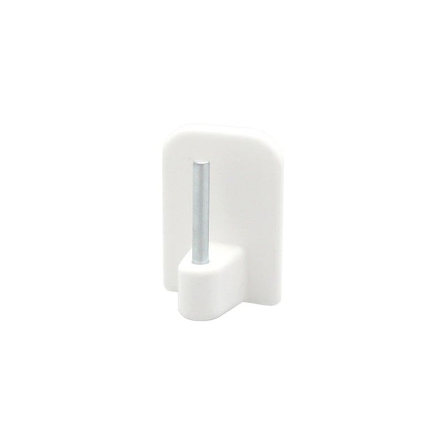 Geko 1 Support sans perçage pour Tringle à Rideaux diamètre 20 mm - Spécial  Caisson de volet Roulant à rainure - Colori : Blanc : : Cuisine et  Maison