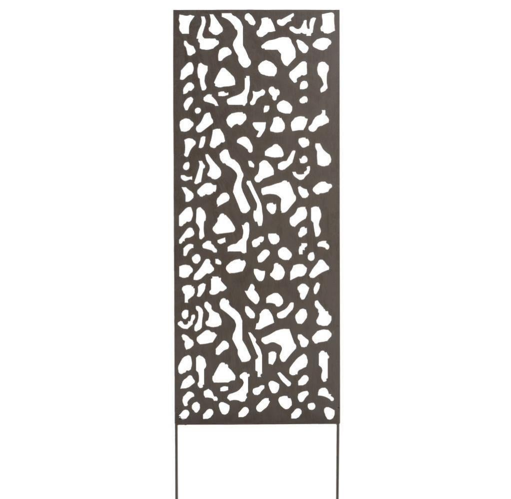 Panneau métal décoratif - mosaïque l.60 x H.150 cm