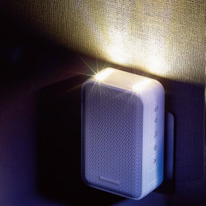 Sonnette Solaire, 110‑240V Lumière LED Sonnette de Charge USB Infrarouge  pour Jardin (Prise UE)