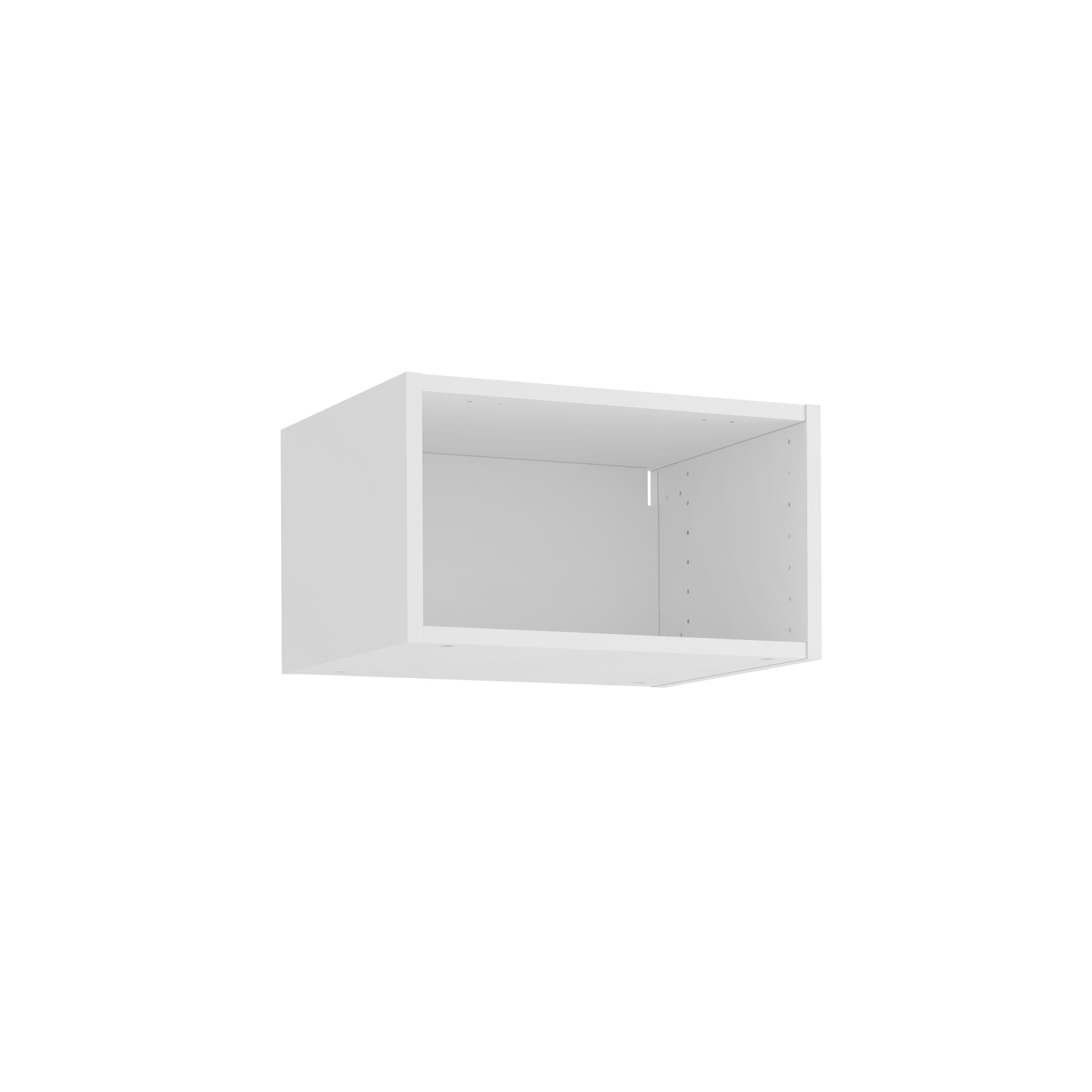 Caisson de cuisine meuble bas d'angle DELINIA ID, blanc H.76.8 x l