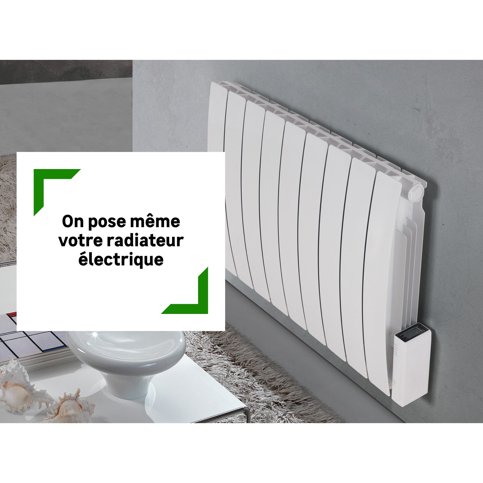Pose et installation de radiateur électrique