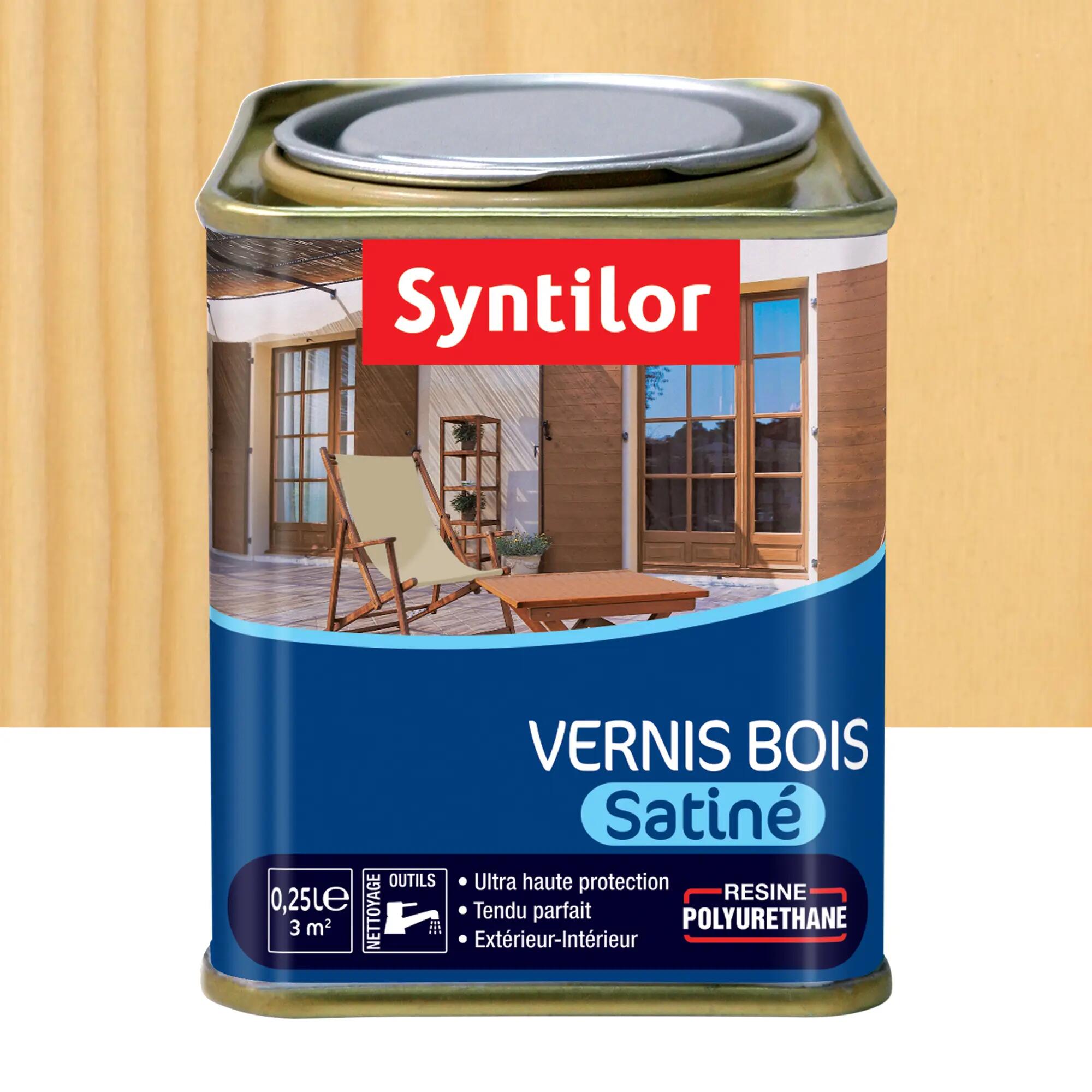 Syntilor - Vernis Marin Incolore Satiné 0,75L : : Bricolage