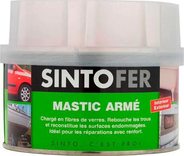 Mastic Polyester A Spatule Pour Carrosserie KG 2,00 + Rouleau Grain 80 - 5  M