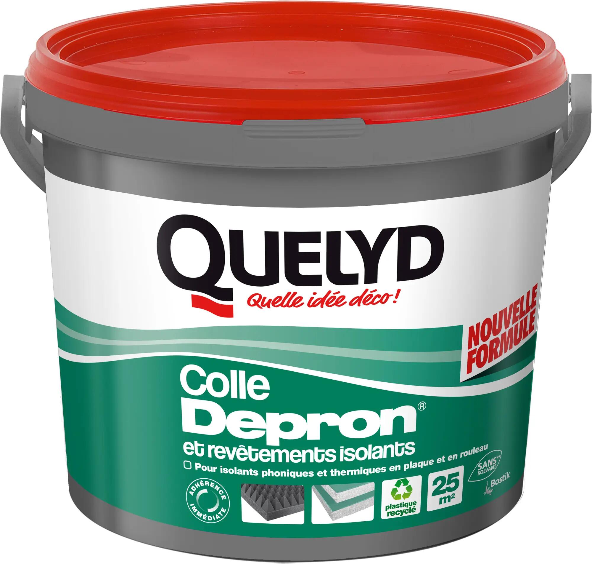 Colle pour matériaux isolants Depron QUELYD, 6 kg