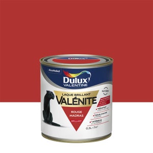 Peinture aérosol relook tout MAISON DECO rouge vif brillant 0.400 L