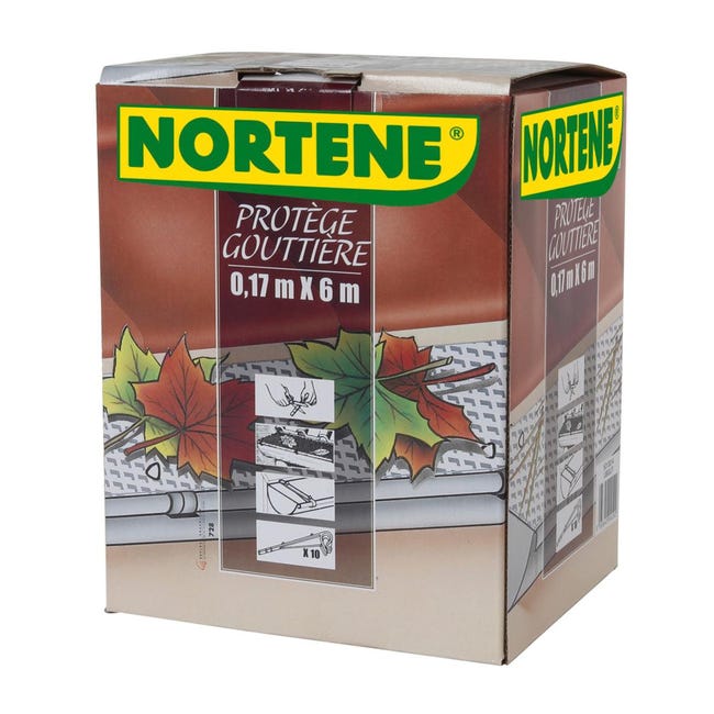 Leaf protec, grillage pour gouttière - Nortene