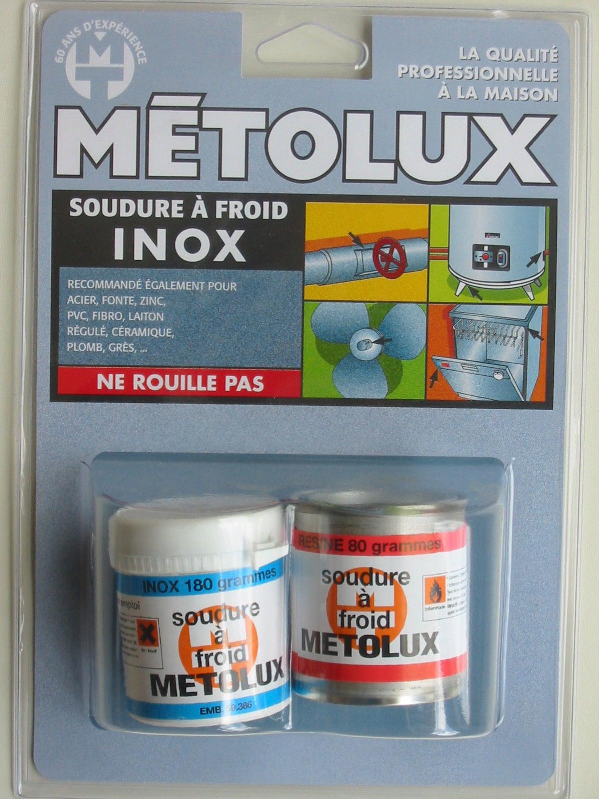 Soudure à froid spécial inox METOLUX Leroy Merlin — free download