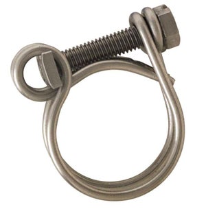 Collier de serrage à double fil - Acier Inoxydable A2 84-90 - Boîte de 10
