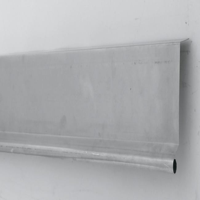 Bande d'égout à ourlet SCOVER PLUS gris, l.225 mm x L.2 m